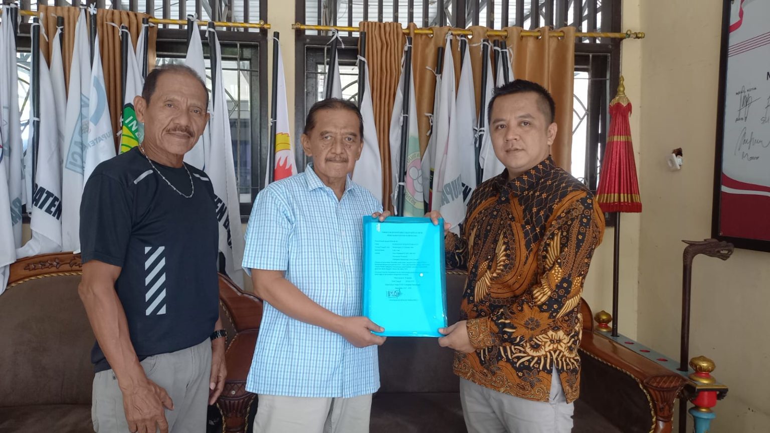 IMG 20250510 WA0007 Panggalih Kembalikan Formulir Calon Ketua PTMSI Banjarnegara