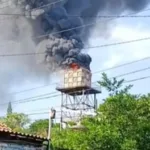 IMG 20250515 WA0021 Kebakaran Menara Eks Pabrik Pemintalan Cilacap Bikin Geger Warga