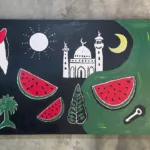 IMG 20250518 WA0002 “Forever Palestine – Palestine Forever”: Lukisan Telson Hardani sebagai Simbol Perjuangan Palestina