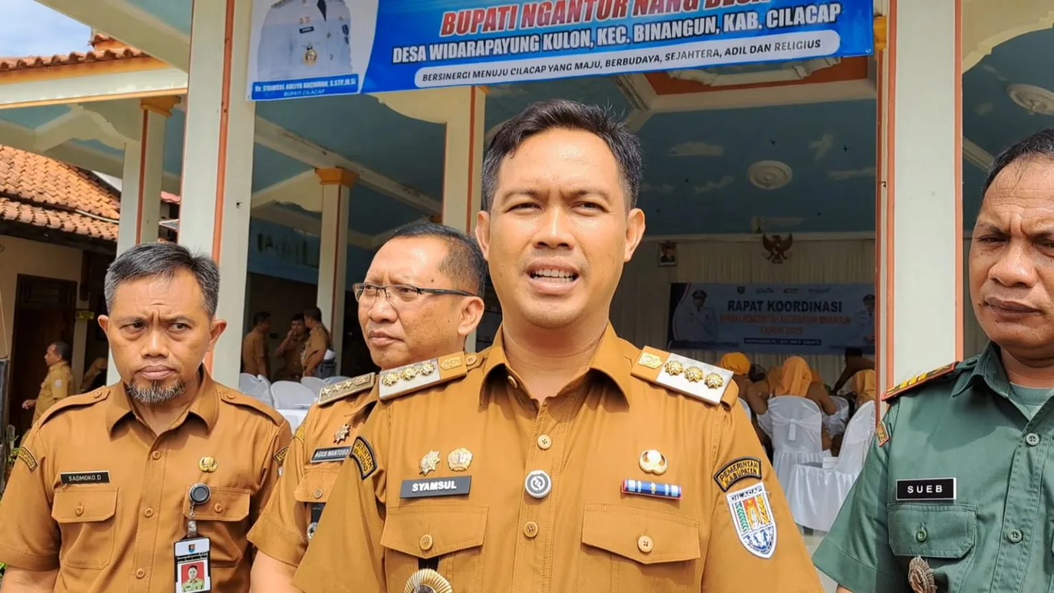 Bupati Cilacap Syamsul Auliya Rachman