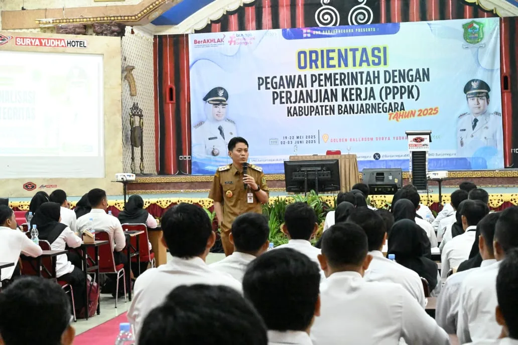 IMG 20250602 WA0010 Pentingnya Internalisasikan Integritas Dalam Bekerja bagi PPPK di Banjarnegara, Ini Pesan Wabup