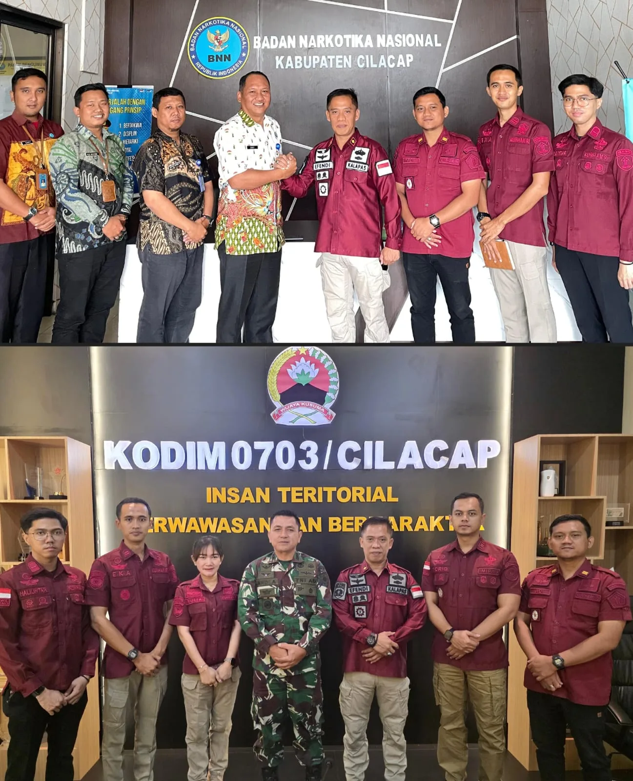 img 20250620 wa0021 Kalapas Cilacap Tingkatkan Sinergi Gandeng BNN dan TNI, Ini Tujuannya