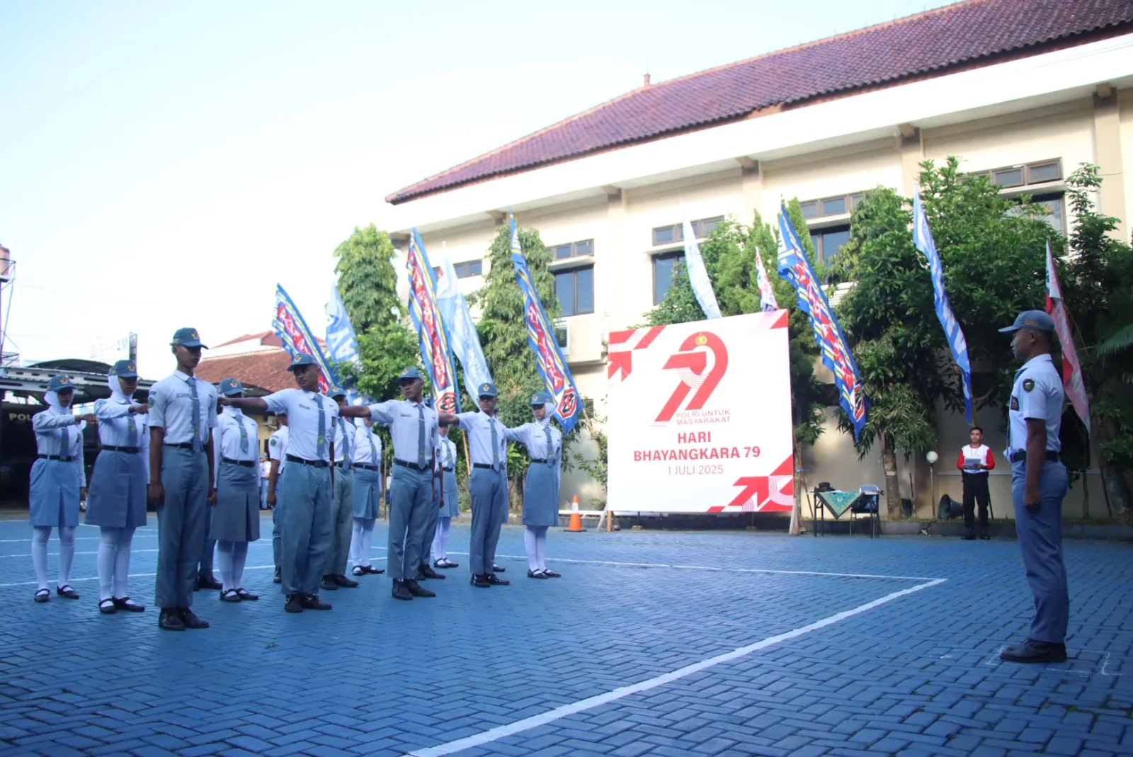 img 20250626 wa0013 Ada Lomba PBB Antar SLTA se Banjarnegara di Mapolres Banjarnegara, Ini Juaranya