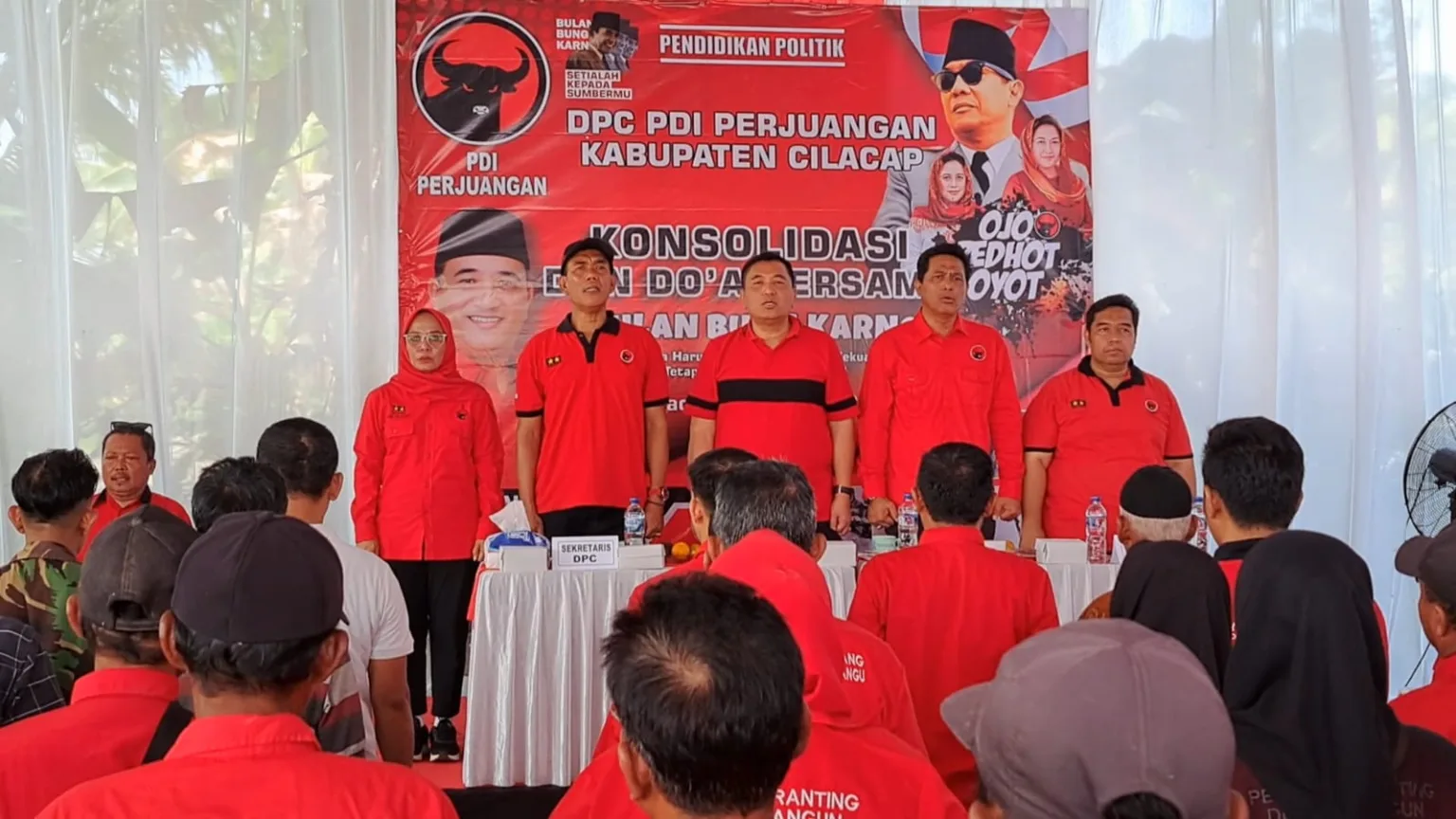img 20250630 wa0005 Solidkan Barisan di Bulan Bung Karno, PDIP Cilacap Gaungkan Kembali Semangat Ideologis Sang Proklamator