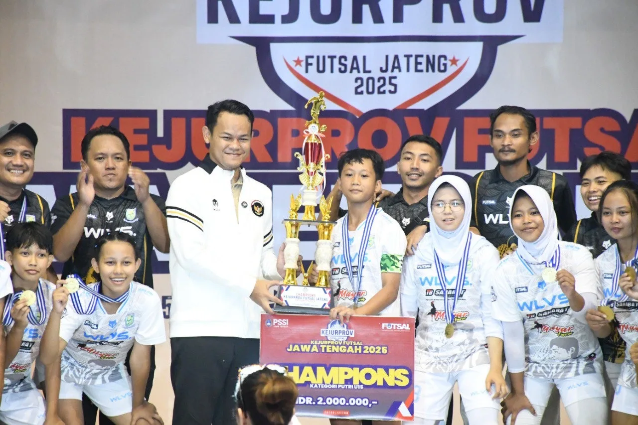 img 20250707 wa0008 Tim Futsal Putri Purbalingga Jadi yang Terbaik di Kejurprov AFP