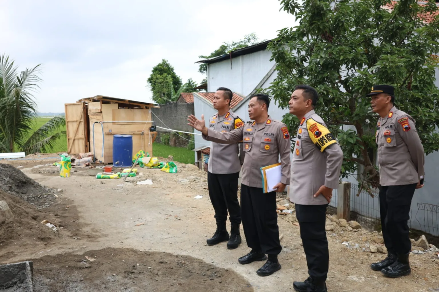 img 20250715 wa0010 Polresta Cilacap Bangun Dapur SPPG di Maos, Dukung Asta Cita Presiden RI