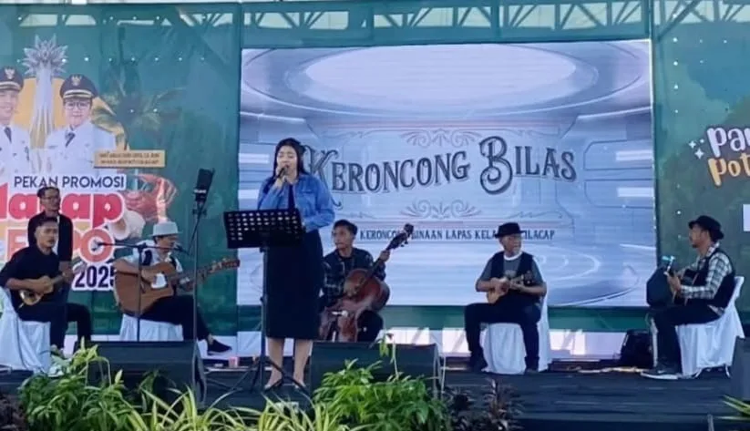 img 20250719 wa0005 Grup Keroncong WBP Cilacap Tampil Memikat di Cilacap Expo 2025