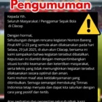 img 20250729 wa0006 Info! Nobar Final AFF U-23 di Alun-Alun Cilacap Dibatalkan