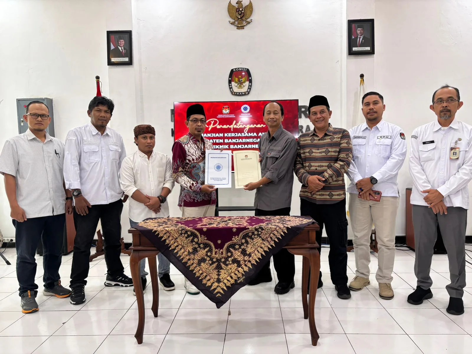 whatsapp image 2025 08 25 at 19.19.45 Intensifkan Pendidikan Pemilih, KPU Gandeng Politeknik Banjarnegara