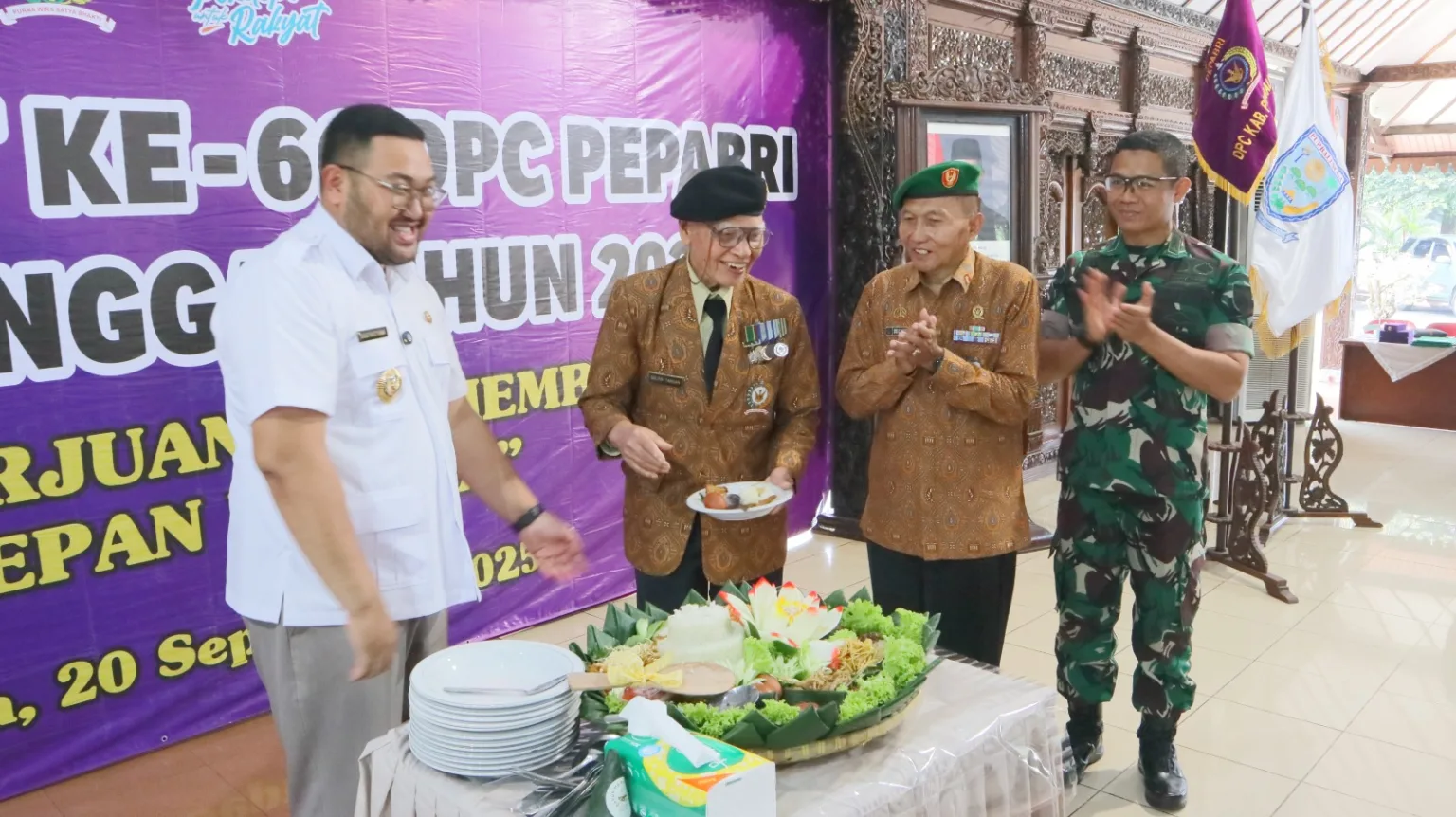 img 20250920 wa0020 Wabup Dimas Ajak Pepabri Jaga Keamanan dan Waspada Hoaks