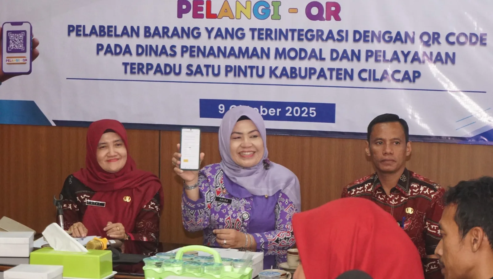 967ab31e016e449f8725a1ee3b56869d DPMPTSP Cilacap Hadirkan “PELANGI QR” Inovasi Cerdas Kelola Aset Daerah Secara Digital