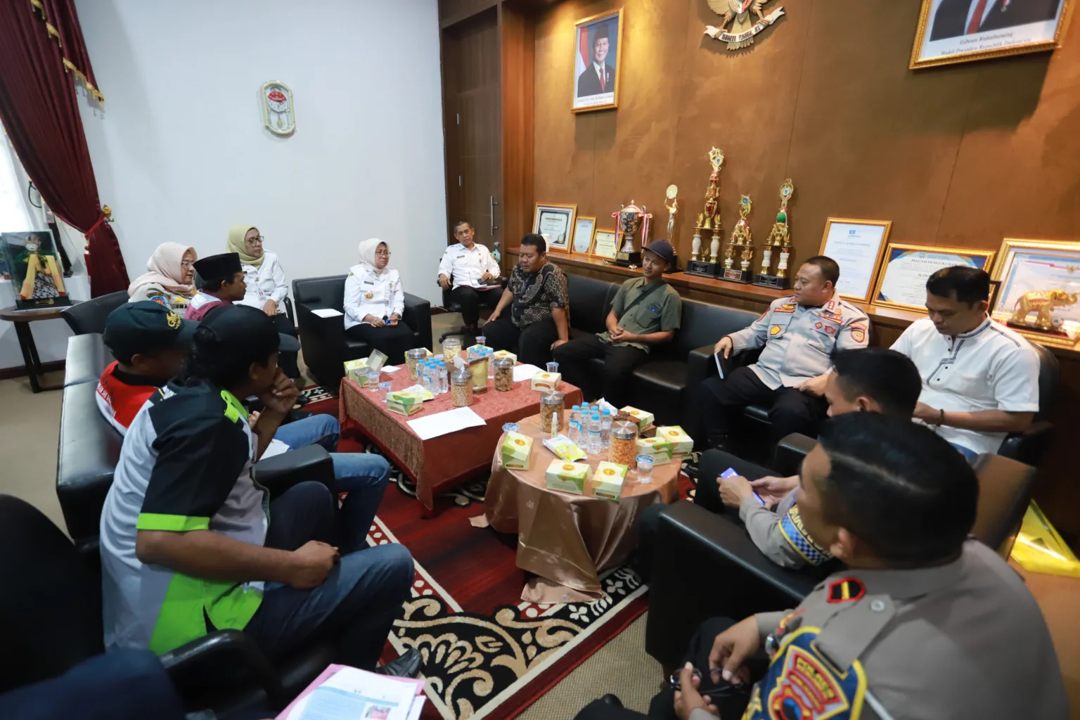 audiensi paguyuban Odong-odong di Jalan Raya Bikin Resah, Paguyuban Awak Angkutan Umum Mengadu ke Bupati Kebumen