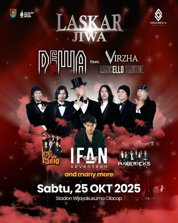 img 20251024 wa0013 Dewa 19 Siap Guncang Cilacap, Konser “Laskar Jiwa” Hadir di Stadion Wijayakusuma