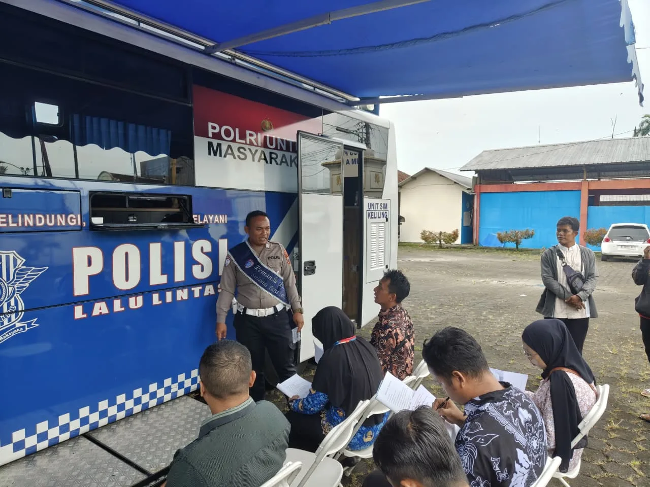 img 20251028 wa0004 Inovasi Polantas Menyapa, Layanan SIM Keliling Hari Ini Hadir di Kecamatan Bobotsari