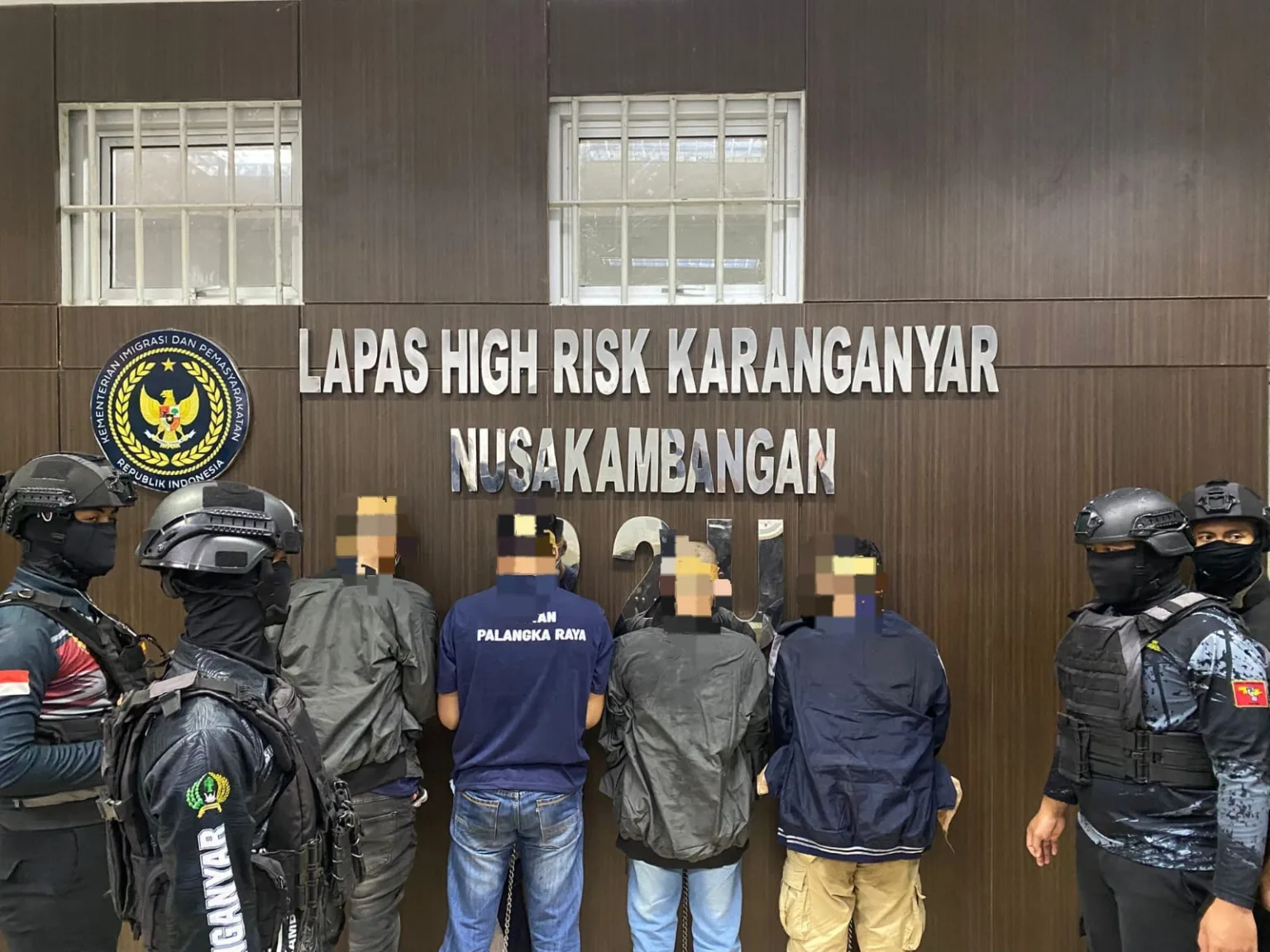 img 20251029 wa0029 Empat Narapidana Rutan Palangkaraya Dipindah ke Nusakambangan, Ditempatkan di Sel Super Maksimum