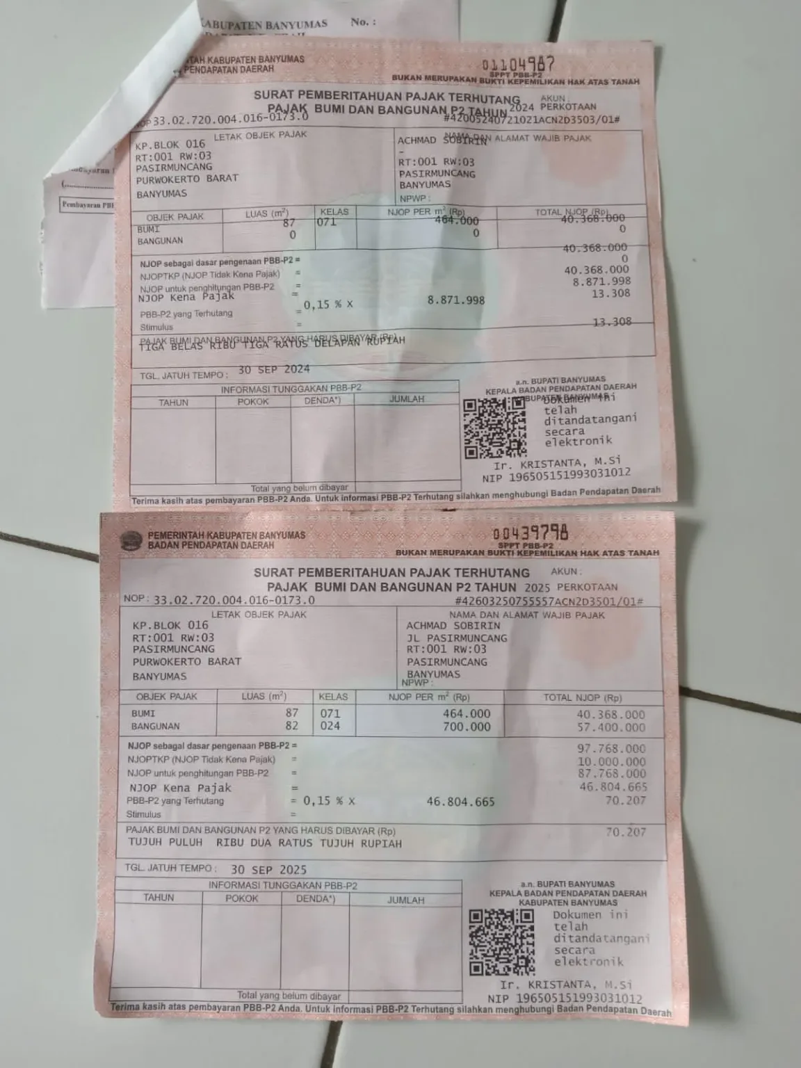 img 20251031 wa0027 e1761910339940 Biaya PBB di Banyumas Naik Setinggi Langit di Tengah Ekonomi Sulit