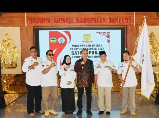 kasegeran Mantan Anggota DPRD Banyumas Kembali Pimpin Paguyuban Kepala Desa Satria Praja