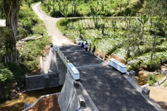 kondisi jembatan setelah pembangunan Tunaikan Janji Kampanye, Bupati Banjarnegara Fokus Infrastruktur Jembatan dan Akses Vital