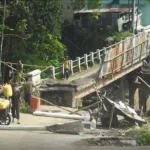 pondasi jembatan ambrol Pondasi Jembatan Panaruban Ambrol, Akses Karangkobar–Dieng Putus Total