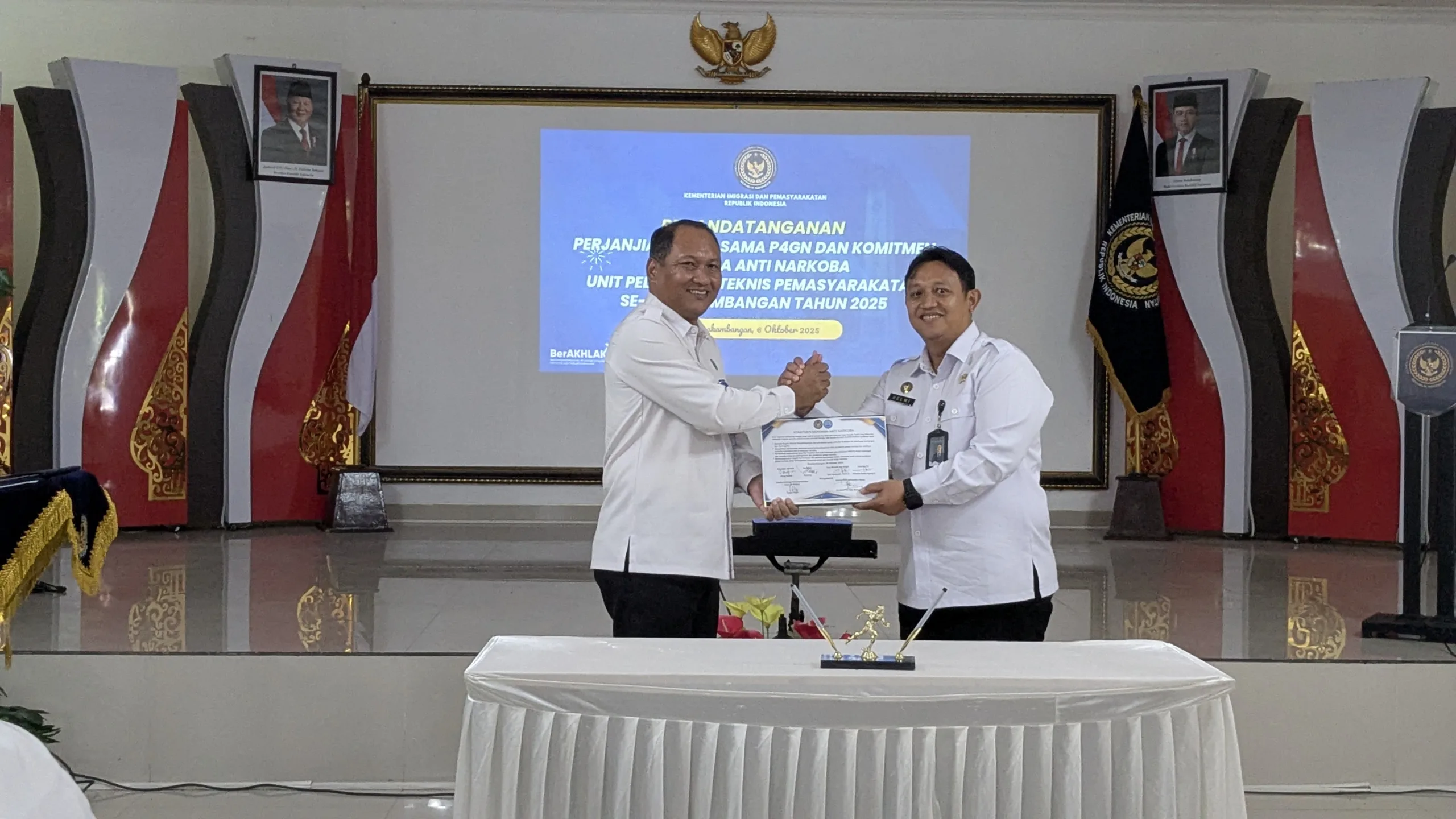 pxl 20251006 032209281 scaled Lapas Nirbaya Bangun Komitmen Bersama Wujudkan Pemasyarakatan Tanpa Narkoba