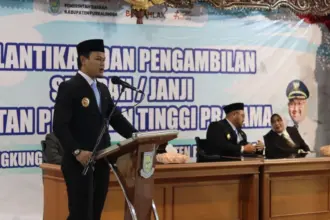 bupati fahmi myu 5 Jabatan Kepala OPD Kosong , Bupati Purbalingga Akan Lakukan Seleksi Terbuka