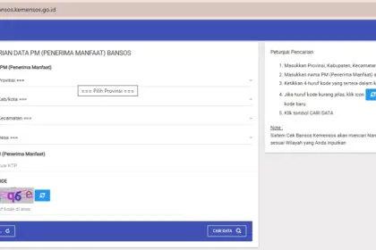 Cek Penerima BLT Kesra