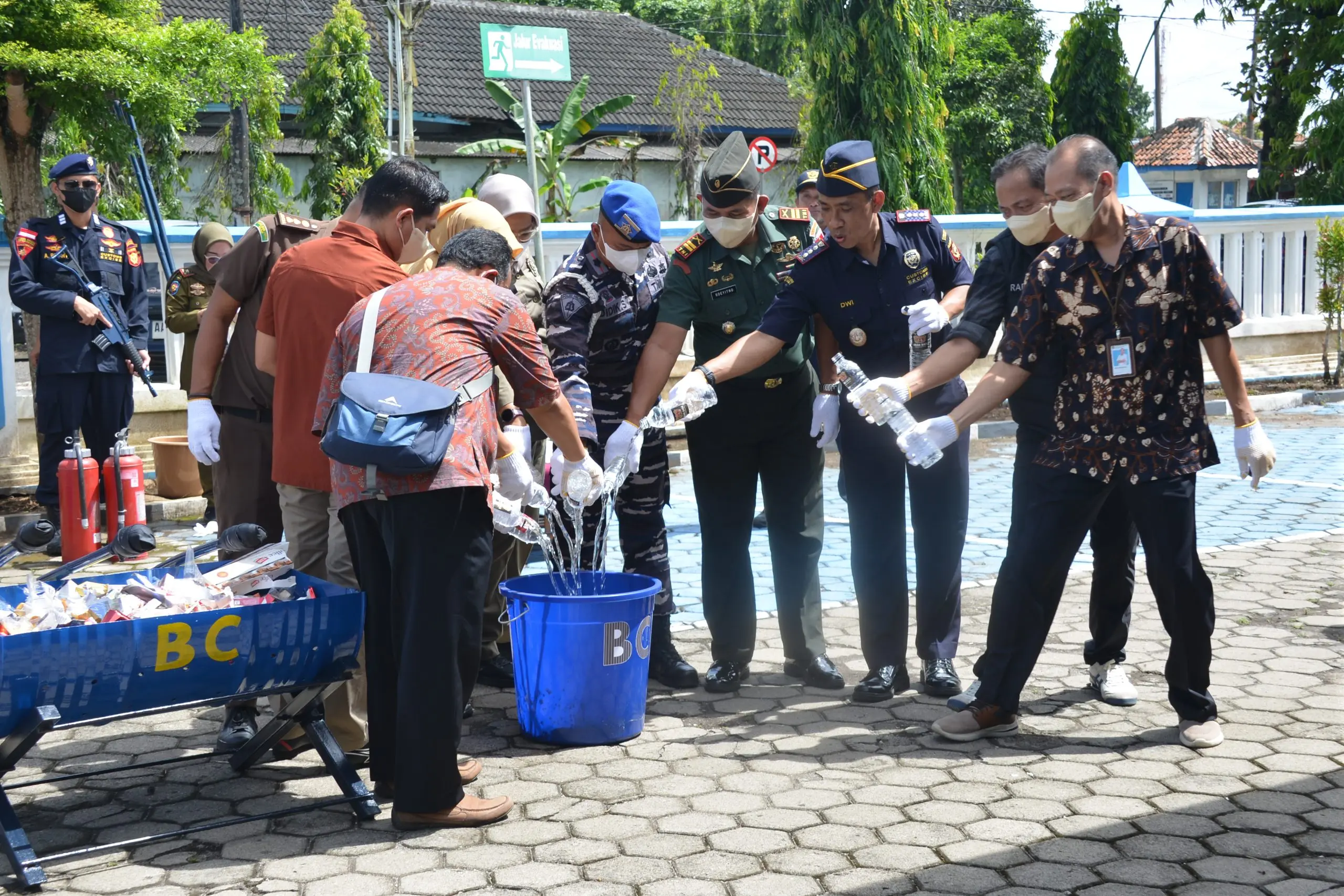 Bea Cukai Cilacap Musnahkan Ribuan Rokok Ilegal Senilai Rp 1,3 Milia