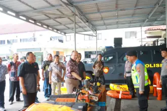 Karoops Polda Jateng Cek Kesiapan SAR Polresta Cilacap