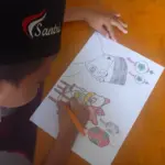 Gus Dur Jadi Pahlawan! Siswa MI Al Muttaqin Kenang Lewat Seni Grafis