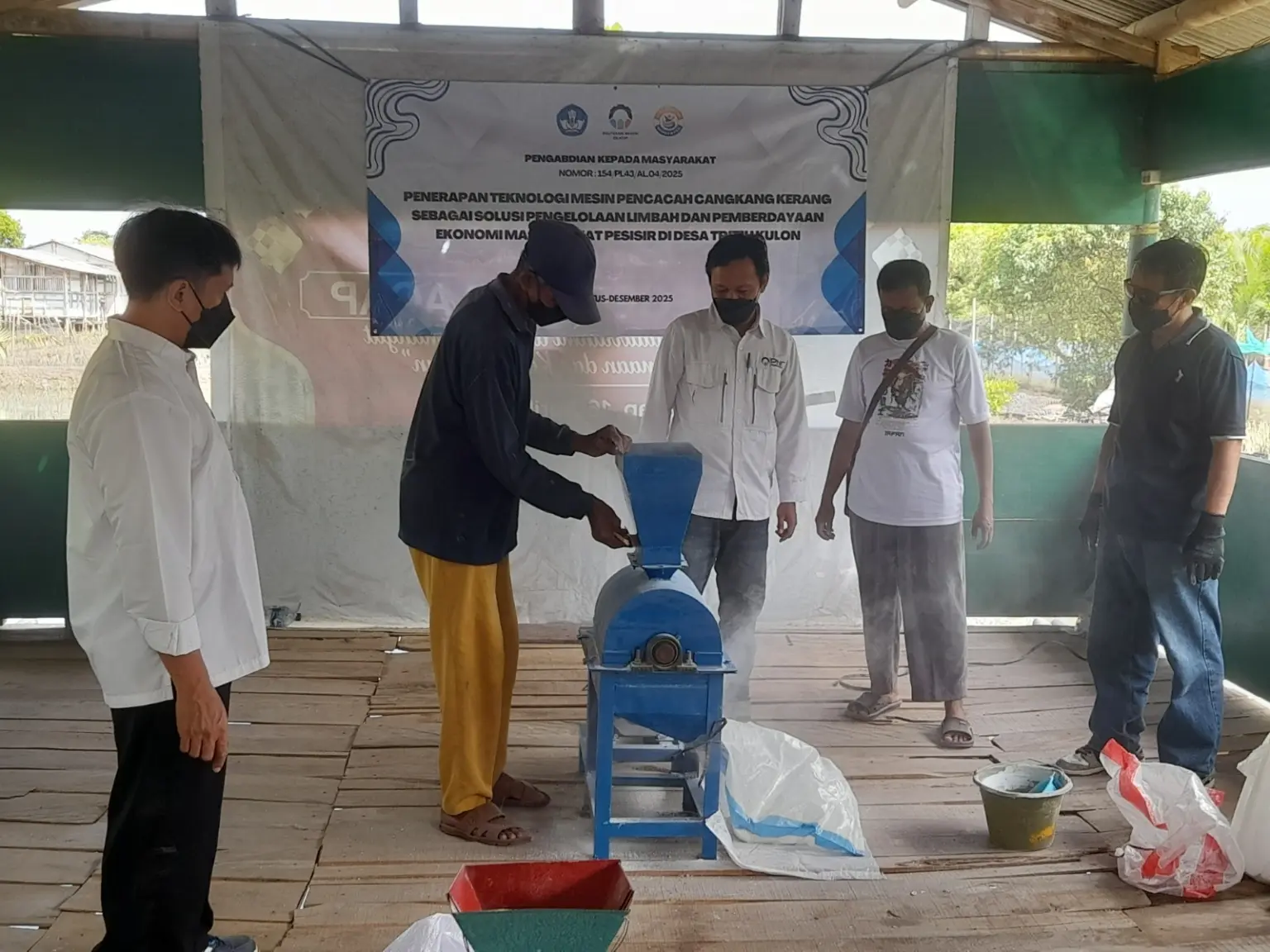 Teknik Mesin PNC Ubah Limbah Kerang Jadi Produk Bernilai Ekonomi, Inovasi Hebat 2025!