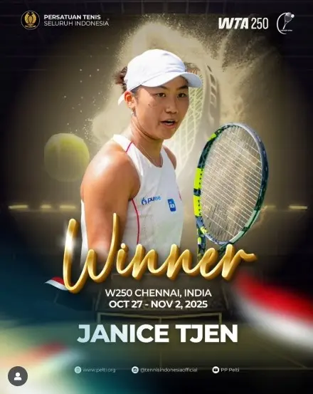 Janice Tjen Juara