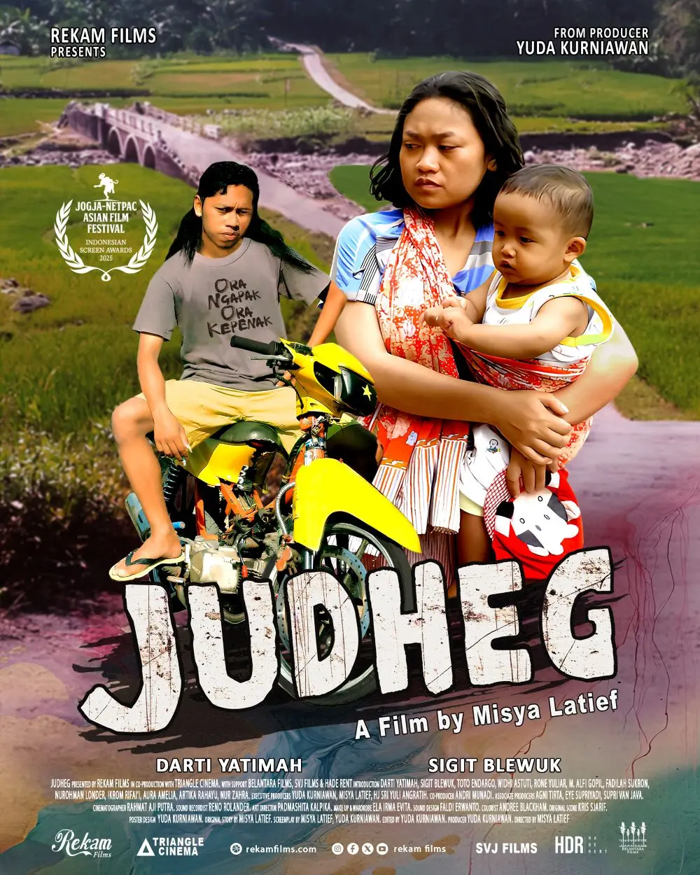 Film berbahasa Banyumasan "Judheg" akan tayang di JAFF 2025. (Foto :Dok Rekam Films)