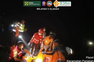 Nelayan hilang di pantai tegalretno kebumen