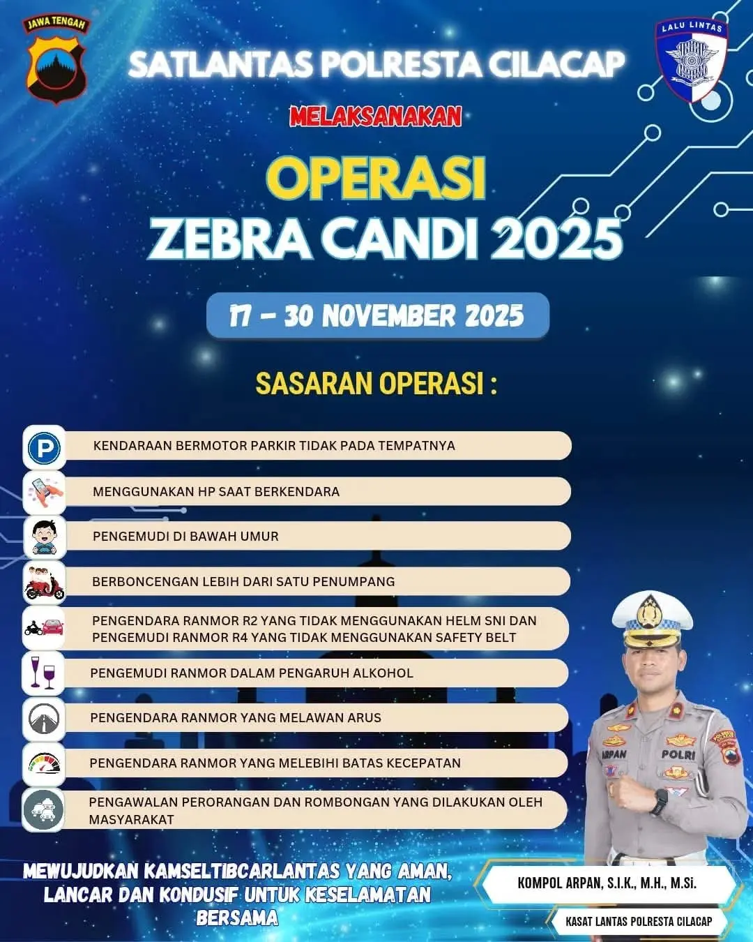 Operasi Zebra Candi 2024