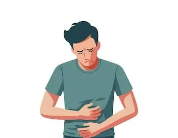 orang sedang sakit perut, perut sumber penyakit