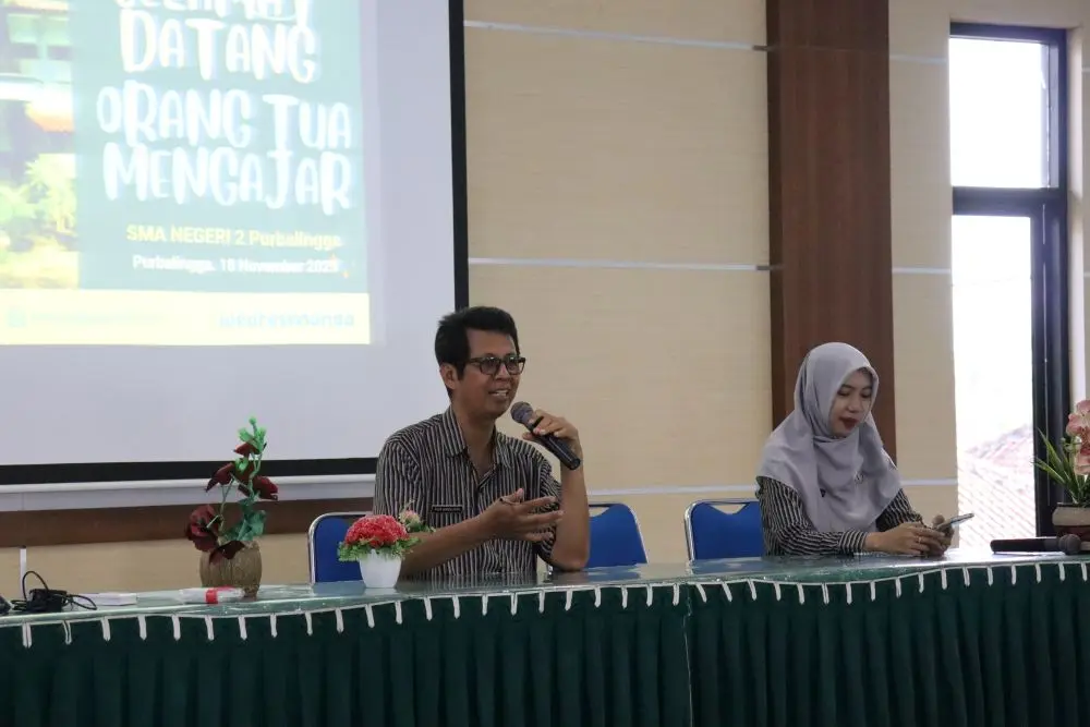 orang tua mengajar 2 Orang Tua Mengajar Digelar di SMAN 2 Purbalingga