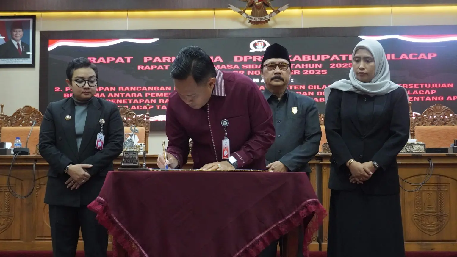 Raperda apbd cilacap 2026