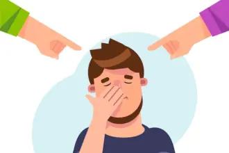 Ilustrasi rasa malu yang mulai hilang di tengah masyarakat. (Sumber: Freepik.com)