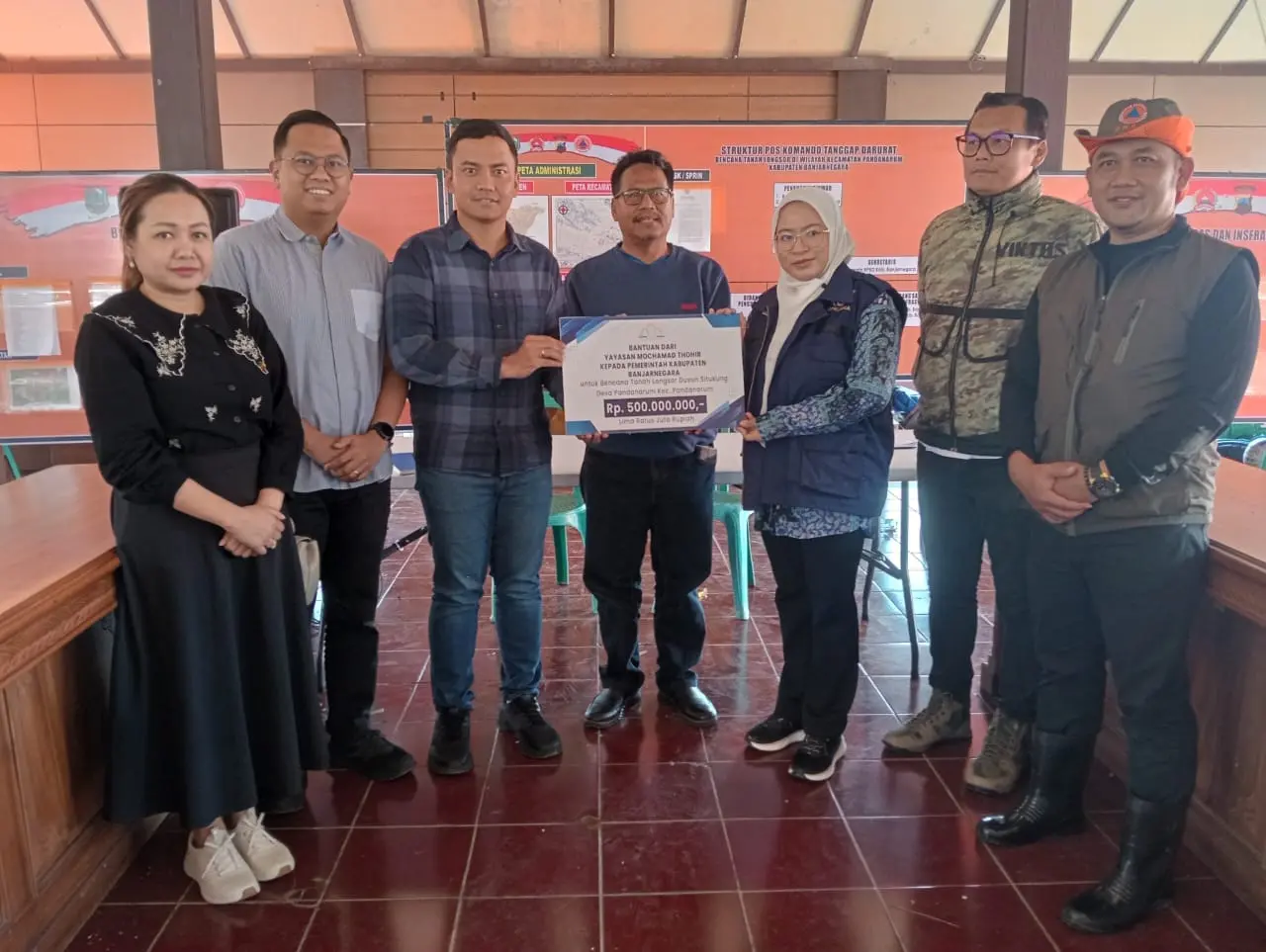 Bantuan tanah longsor