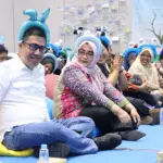 Wakil Bupati Dwi Asih Lintarti, saat hadiri Banyumas Kids Take Over 2025. (Humas Pemkab Banyumas)