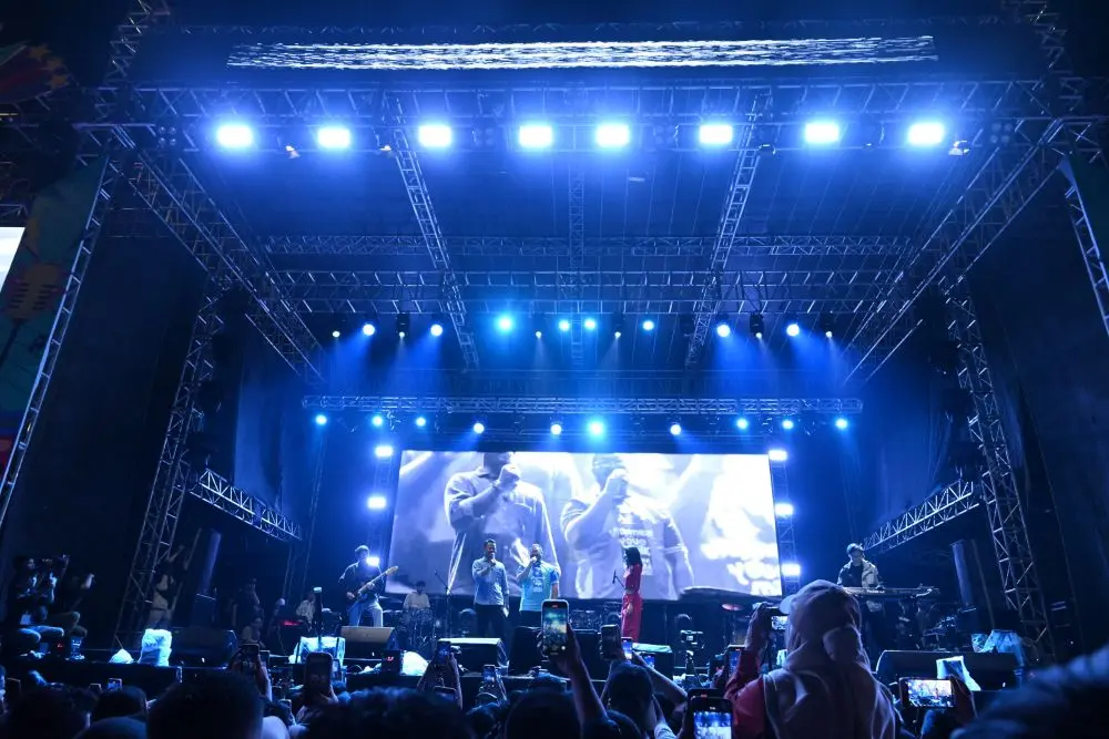 fes Hadiri Purbalingga Music Festival, Bupati Fahmi Galang Donasi Bencana Sumatera