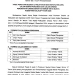 Tangkapan layar penguman calon Dewan Pengawas dan Direktur Teknik Perumda Tirta Wijaya Cilacap