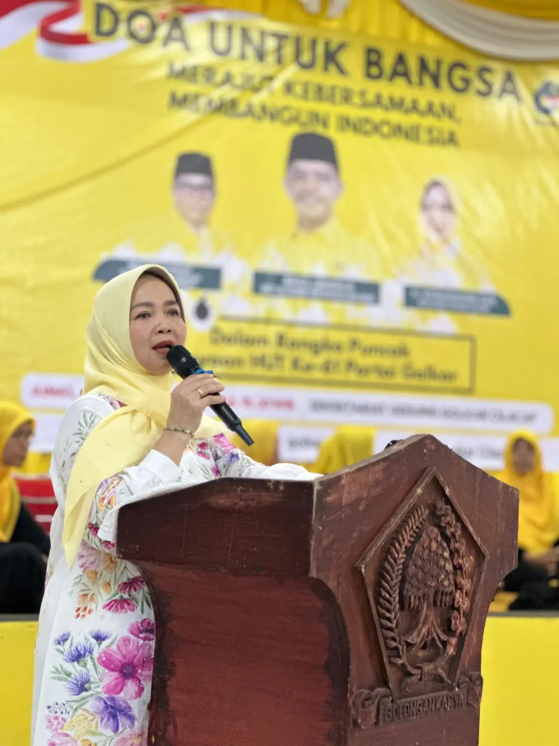 Ketua DPD Partai Golkar Kabupaten Cilacap, Teti Rohatiningsih