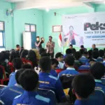 Suasana kegiatan Al Wasath "Peksos Goes To Community" di SMK Muhammadiyah 2 Plompong Sirampog, Brebes, pada 13 Desember 2025.