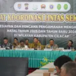 Pengamanan nataru cilacap 2025