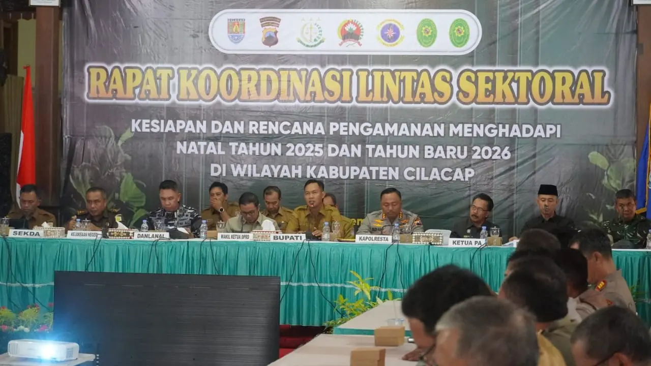 Pengamanan nataru cilacap 2025