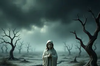 Ada bencana yang jauh lebih sunyi, lebih halus, namun dampaknya menghancurkan dari dalam: krisis akidah. (Ilustrasi Gambar: Sumber AI)