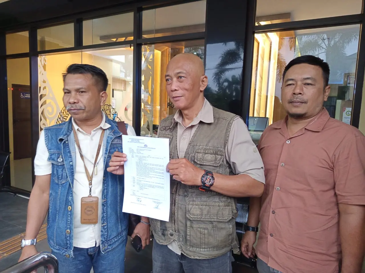 Jurnalis Purwokerto baldy laporkan advokat, Widhiantoro Puji Agus Setiono