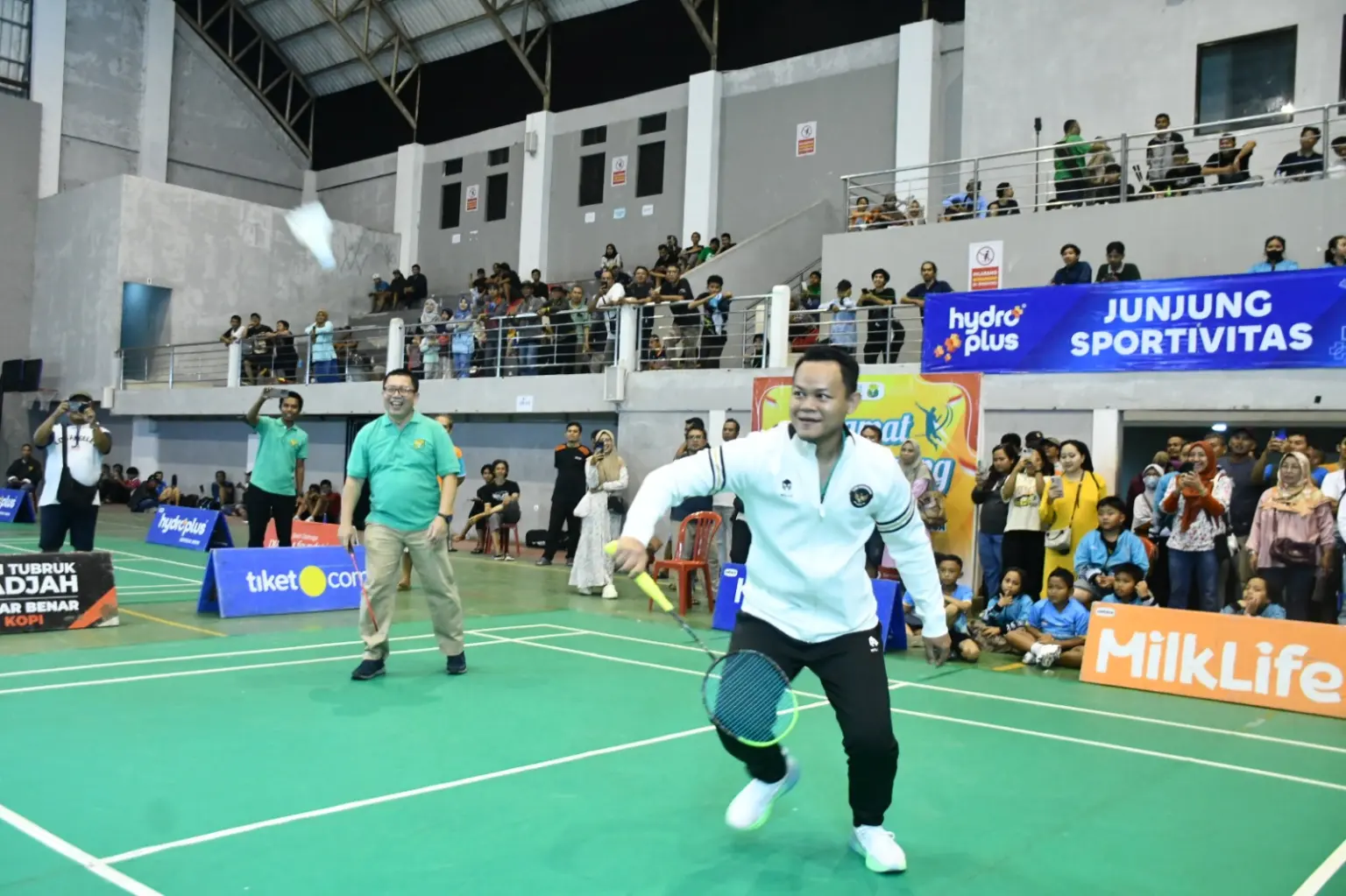 Tevitalisasi gor mahesa jenar purbalingga