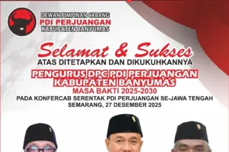 Sadewo Tri Lastiono Ketua DPC PDI Perjuangan Banyumas